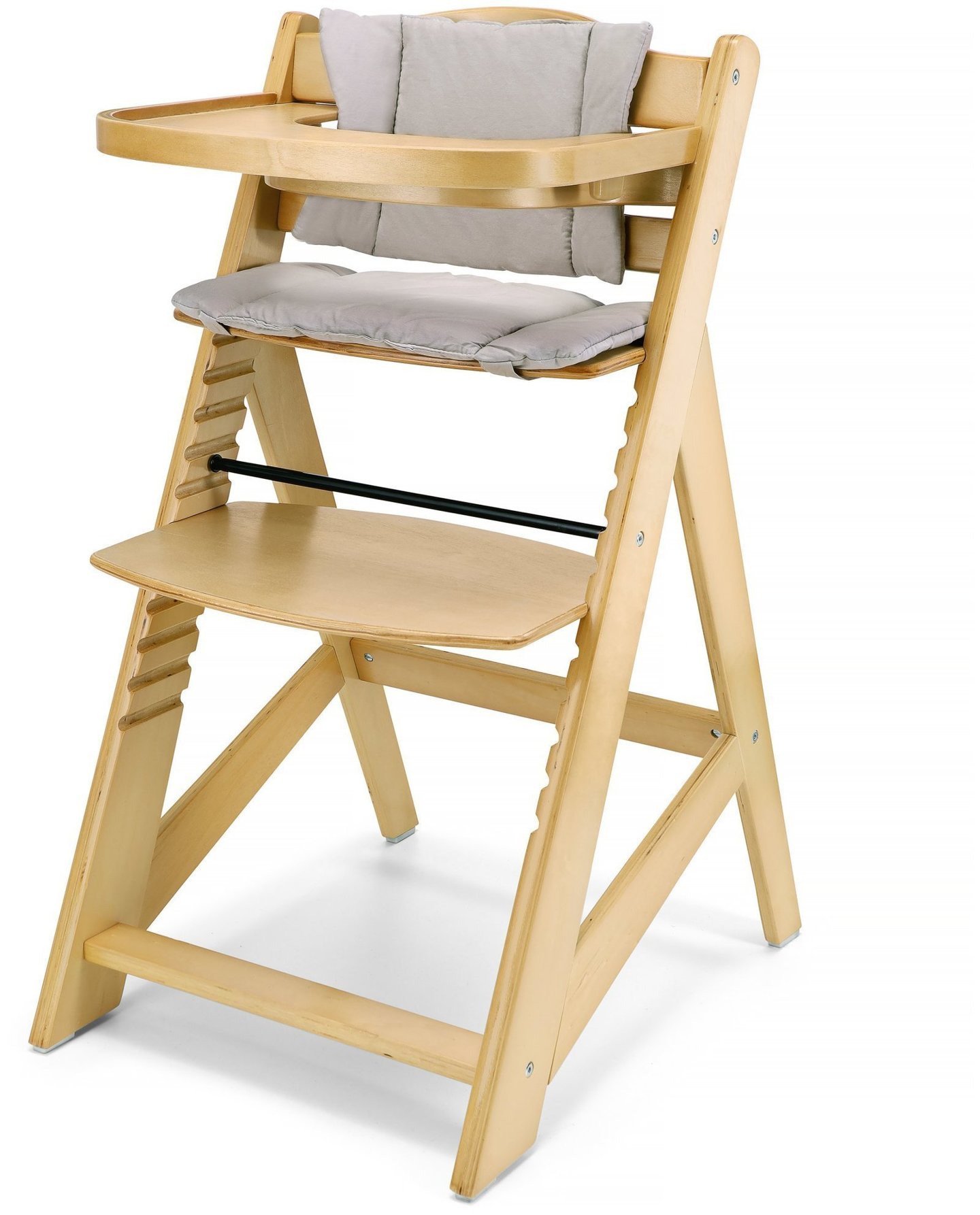 Dřevěná jídelní židle Moby - System WOODY - přírodní barva dřeva